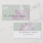 Carte De Visite Mardi Gras (Devant / Derrière)