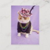 Carte De Visite Mardi gras, la Nouvelle-Orléans, Rio de Janeiro (Dos)