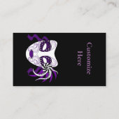 Carte De Visite Mardi Gras Y'all Thunder_Cove (Dos)