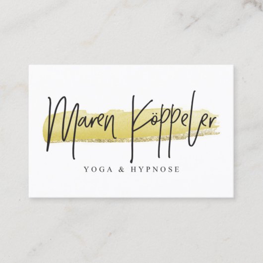 Carte De Visite Maren Köppeller (Devant)