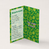 Carte De Visite Margarita Recette (Intérieur)