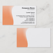 Carte De Visite Marge d'onde - Pêche (Devant / Derrière)