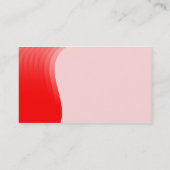 Carte De Visite Marge d'onde v2 - Rouge (Dos)