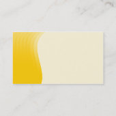 Carte De Visite Marge ondulée v2 - Ambre (Dos)
