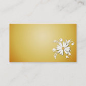 Carte De Visite Marguerite de soleil (Dos)