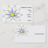 Carte De Visite Marguerite de TieDye (Devant / Derrière)