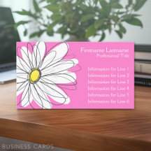 Marguerite lunaire - rose