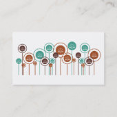 Carte De Visite Marguerites de loi (Dos)