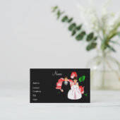 Carte de visite mariage (Debout devant)