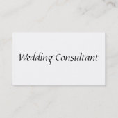 Carte de visite mariage (Dos)