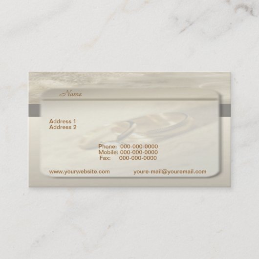 Carte de visite mariage (Devant)