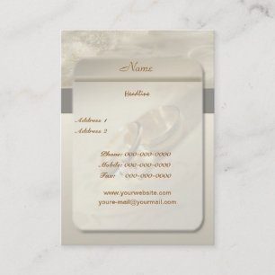 Carte de visite mariage