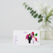 Carte de visite mariage (Debout devant)