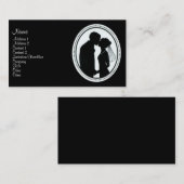 Carte De Visite Mariage Cameo (Devant / Derrière)