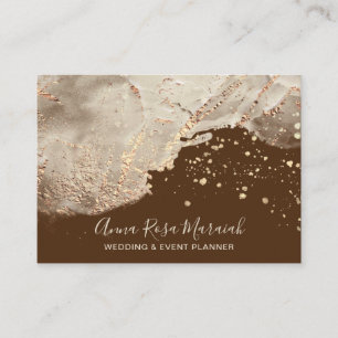Carte De Visite *~* Mariage de beauté de la Parties scintillant G