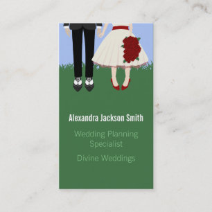Carte De Visite Mariage de jardin,