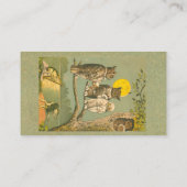 Carte De Visite Mariage de la Chouette de Victoria (Dos)