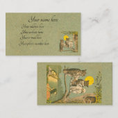 Carte De Visite Mariage de la Chouette de Victoria (Devant / Derrière)