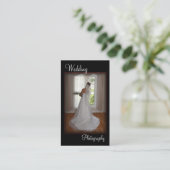 Carte de visite Mariage de portrait photographique (Debout devant)