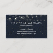 Carte De Visite Mariage et organisateur (Dos)