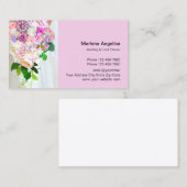 Carte De Visite Mariage Et Planificateur D'Événements (Devant / Derrière)