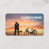 Carte De Visite Mariage Et Thérapeute Familiale (Devant)