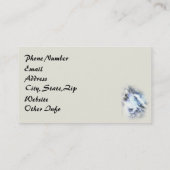 Carte De Visite Mariage indien américain Night Vignette (Dos)