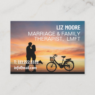 Carte De Visite Mariage MFT Et Thérapeute De Famille