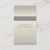 Carte de visite mariage Rose (Dos)