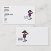 Carte De Visite Mariage Rude Éveil (Devant / Derrière)