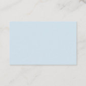 Carte De Visite Mariage Services Mariages de pâtissiers (Dos)