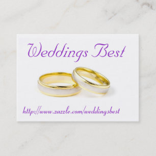 Carte De Visite Mariages meilleurs