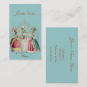 Carte De Visite Marie Antoinette (Devant / Derrière)