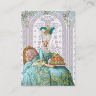 Carte De Visite Marie Antoinette à Aqua