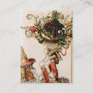 Carte De Visite Marie lunatique Antoinette les a laissés manger d