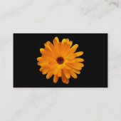 Carte De Visite Marigold orange - Noir (Dos)