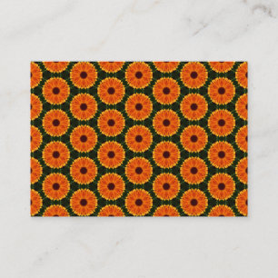 Carte De Visite Marigolds géométrique 010614(01)