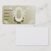 Carte de visite marin étincelant (Devant / Derrière)