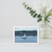 Carte De Visite Marina de Cardiff (bordée) (Debout devant)