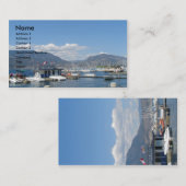 Carte De Visite Marina d'été (Devant / Derrière)