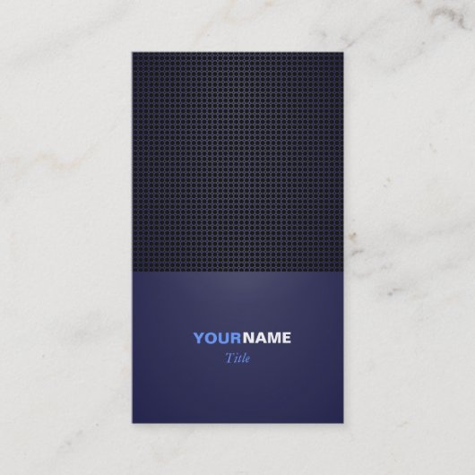 Carte De Visite Marine (Devant)