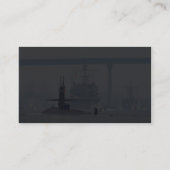 Carte De Visite Marine de bateaux nucléaires de sous-marins de (Dos)
