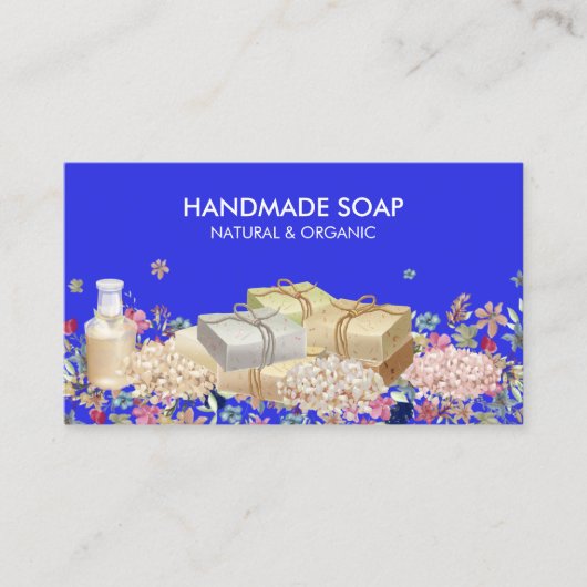 Carte De Visite Marine Natural Soaps (Devant)
