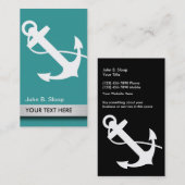 Carte De Visite Marine nautique (Devant / Derrière)