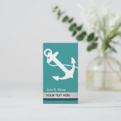 Carte De Visite Marine nautique (Debout devant)