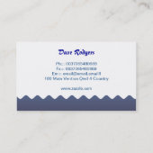 carte de visite maritime (Dos)