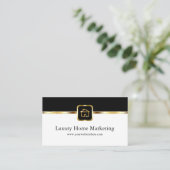 Carte De Visite Marketing domestique de luxe (Debout devant)