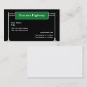 Carte De Visite Marketing Et Promotion Professionnels (Devant / Derrière)