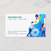 Carte De Visite Marketing numérique (Dos)