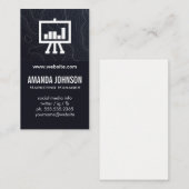 Carte De Visite Marketing numérique | Ventes | Entreprise (Devant / Derrière)